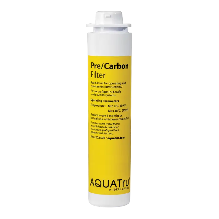 AT-100 2-Stage Pre-Carbon Filter for AquaTru Carafe (NOT for Aquatru classic)