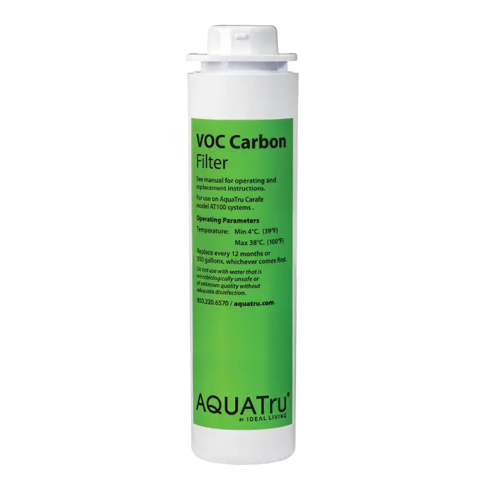 AT-100 VOC Filter for AquaTru Carafe  (NOT for Aquatru Classic)