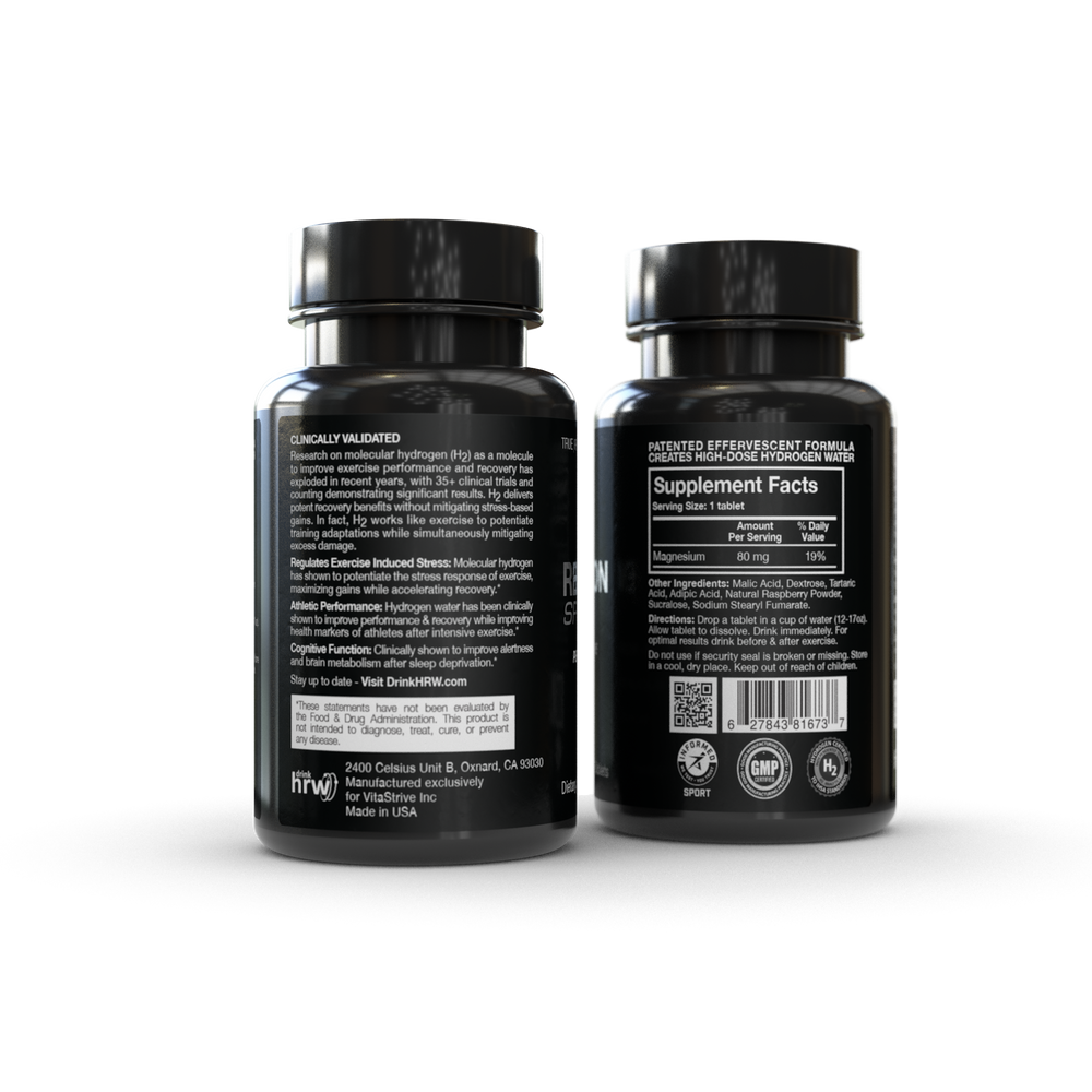 
                      
                        Drink HRW Rejuvenation H2 tablets
                      
                    