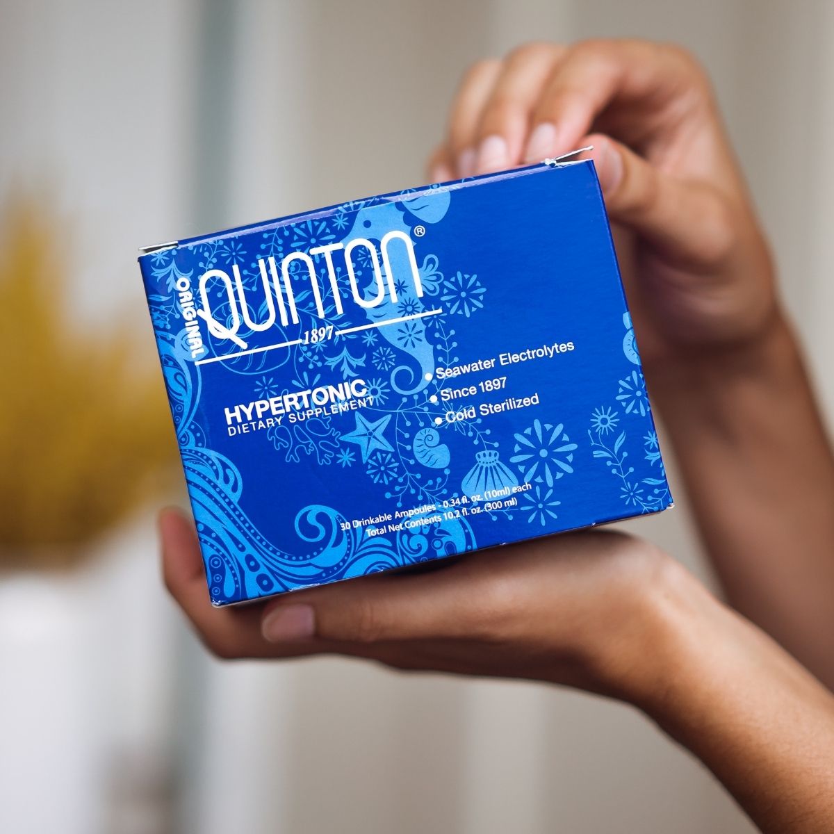 Original Quinton Hypertonic® 30 ampules of Marine Plasma