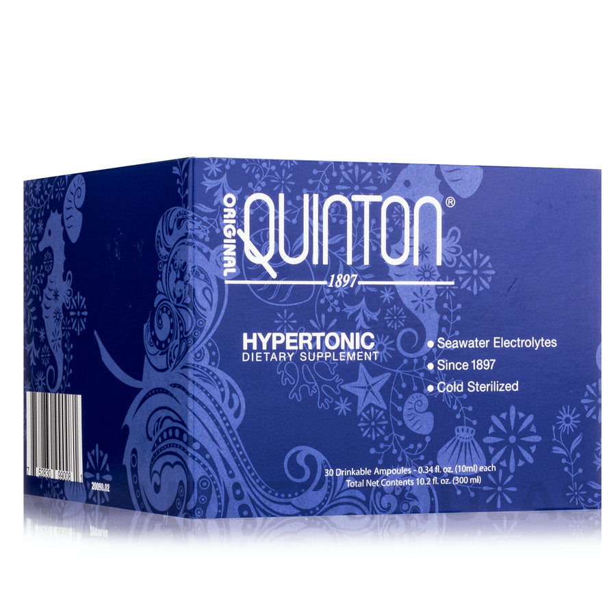 Original Quinton Hypertonic® 30 ampules of Marine Plasma